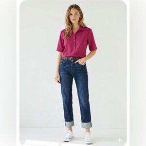 NWT Silk Pendleton Pink Shirt